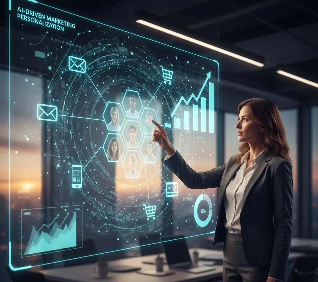 AI-driven marketing personalization platform helping SMEs increase conversions and customer engagement