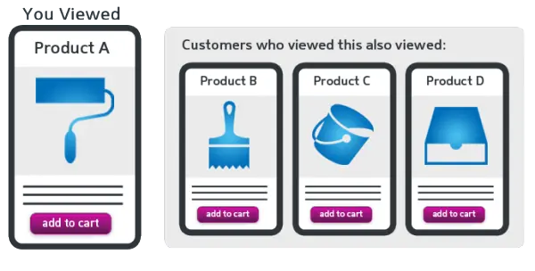 Product page displaying an image, description, and review of the featured product for customer insights.
